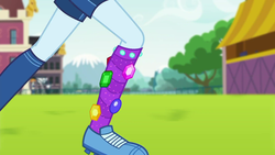 Size: 1920x1080 | Tagged: safe, rainbow dash, equestria girls, g4, my little pony equestria girls: choose your own ending, sock it to me, sock it to me: rarity, close-up, clothes, female, legs, shoes, solo