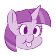Size: 240x240 | Tagged: safe, artist:dstears, twilight sparkle, pony, g4, :p, bust, female, mare, solo, tongue out