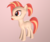 Size: 1071x896 | Tagged: safe, artist:jdash, shimmy shake, earth pony, pony, 2 4 6 greaaat, g4, 3d, female, mare, pink background, ponytail, simple background, solo