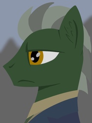 Size: 768x1024 | Tagged: safe, artist:riley vinchers, oc, earth pony, pony, equestria at war mod, bust, clothes, portrait, serious, serious face, suit, uniform