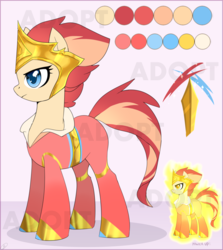 Size: 2500x2800 | Tagged: safe, artist:tigra0118, oc, oc only, pony, adoptable, adoptable open, auction, female, high res, link in description, solo, superhero