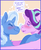 Size: 478x585 | Tagged: safe, artist:kittycoot, starlight glimmer, trixie, pony, g4, cropped, female, lesbian, ship:startrix, shipping