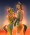 Size: 1945x2226 | Tagged: safe, artist:blackblood-queen, oc, oc:margarite mix, oc:samba volta, earth pony, anthro, anthro oc, beach, clothes, date, female, food, holding hands, ice cream, lidded eyes, looking at each other, male, mare, oc x oc, ponytail, shipping, stallion, voltix