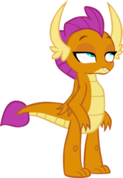 Size: 3494x5056 | Tagged: safe, artist:memnoch, smolder, dragon, g4, dragoness, female, simple background, solo, transparent background, vector, wings