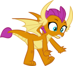 Size: 5393x4899 | Tagged: safe, artist:memnoch, smolder, dragon, g4, dragoness, female, simple background, solo, transparent background, vector, wings