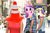 Size: 2159x1440 | Tagged: safe, artist:tjpones edits, edit, princess cadance, shining armor, pony, g4, distracted boyfriend meme, female, irl, male, photo, pylon, ship:shiningcadance, shipping, straight, traffic cone, traffic cone unicorn, wat