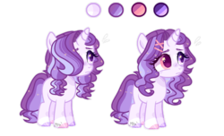 Size: 1280x776 | Tagged: safe, artist:moon-rose-rosie, oc, oc only, oc:claire, pony, unicorn, base used, female, filly, hair over one eye, heterochromia, magical lesbian spawn, offspring, parent:rainbow dash, parent:twilight sparkle, parents:twidash, reference sheet, simple background, solo, transparent background, white outline