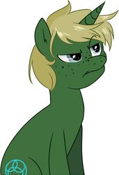Size: 476x696 | Tagged: artist needed, safe, oc, oc only, oc:spinach, pony, solo