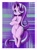 Size: 1519x2048 | Tagged: safe, artist:9air, starlight glimmer, unicorn, semi-anthro, g4, abstract background, arm hooves, belly button, bipedal, female, hair over one eye, looking at you, mare, raised eyebrow, solo, wide hips