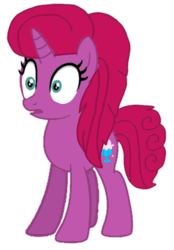 Size: 585x840 | Tagged: safe, artist:徐詩珮, oc, oc:betty pop, pony, unicorn, base used, female, magical lesbian spawn, mare, next generation, offspring, parent:glitter drops, parent:tempest shadow, parents:glittershadow, simple background, transparent background