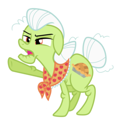 Size: 5883x6157 | Tagged: safe, artist:estories, granny smith, earth pony, pony, g4, absurd resolution, female, simple background, solo, transparent background, vector