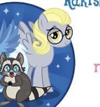 Size: 201x214 | Tagged: safe, gameloft, screencap, derpy hooves, smoky jr., pegasus, pony, g4, bright eyes (mirror universe), female, glasses, mirror universe, my little pony game, solo, wrinkle