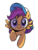 Size: 540x720 | Tagged: safe, artist:brendahickey, idw, scootaloo, sweetie belle, pegasus, pony, g4, spoiler:comic, spoiler:comicspiritoftheforest03, background removed, baseball cap, cap, cute, cutealoo, female, filly, hat, simple background, solo, transparent background