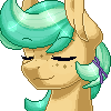 Size: 100x100 | Tagged: safe, artist:ak4neh, oc, oc only, oc:summer ray, pegasus, pony, animated, female, gif, mare, pixel art, simple background, solo, transparent background