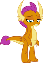 Size: 4412x6413 | Tagged: safe, artist:memnoch, smolder, dragon, g4, dragoness, female, simple background, solo, transparent background, vector, wings