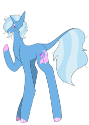 Size: 751x1063 | Tagged: safe, artist:sunnyclementines, trixie, pony, g4