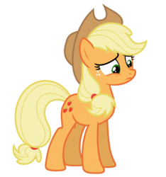 Size: 6558x7000 | Tagged: safe, artist:estories, applejack, earth pony, pony, g4, absurd resolution, female, simple background, solo, transparent background, vector