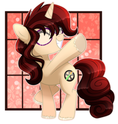 Size: 2809x2937 | Tagged: safe, artist:mint-light, artist:sugaryicecreammlp, oc, oc only, oc:speed paint, pony, unicorn, base used, female, glasses, high res, mare, solo