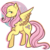 Size: 2000x2000 | Tagged: safe, artist:poofindi, fluttershy, pegasus, pony, g4, cute, female, high res, shyabetes, solo