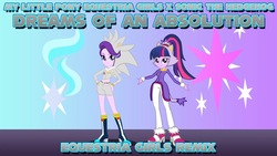 Size: 1280x720 | Tagged: safe, starlight glimmer, twilight sparkle, equestria girls, g4, a friend for life, blaze the cat, clothes, cosplay, costume, crossover, cutie mark, dreams of an absolution, kingspartax37, male, music video, remix, sega, silver the hedgehog, sonic '06, sonic 06, sonic the hedgehog (series), thumbnail, title card, video game, youtube link