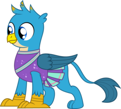 Size: 2600x2342 | Tagged: safe, artist:peternators, gallus, griffon, g4, cheerleader, cheerleader gallus, cheerleader outfit, clothes, crossdressing, cute, gallabetes, high res, male, male cheerleader, pleated skirt, skirt, solo, teenager, vector