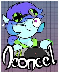Size: 3000x3666 | Tagged: safe, artist:biepbot, oc, oc only, oc:raven mcchippy, pony, badge, goggles, high res, solo