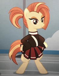 Size: 2299x2932 | Tagged: safe, screencap, shimmy shake, pony, 2 4 6 greaaat, g4, bipedal, female, high res, solo