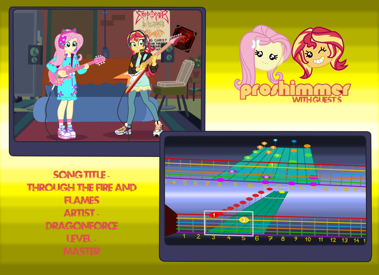  2118830 Dead Source Safe Artist metaldudepl666 Fluttershy Sunset 