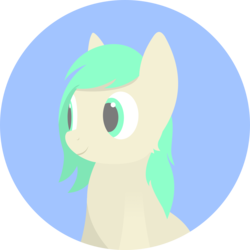 Size: 4000x4000 | Tagged: safe, artist:nodepoint, derpibooru exclusive, oc, oc only, oc:basil leaf, earth pony, pony, absurd resolution, female, lineless, mare, simple background, solo, vector, wide eyes