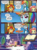 Size: 890x1207 | Tagged: safe, artist:tonyfleecs, edit, idw, fluttershy, rainbow dash, sunset shimmer, twilight sparkle, alicorn, equestria girls, g4, spoiler:comic, spoiler:comicholiday2014, anon-a-miss, candle, library, plot twist, royal we, twilight sparkle (alicorn), what a twist
