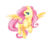Size: 999x902 | Tagged: artist needed, source needed, safe, fluttershy, pegasus, pony, g4, female, looking at you, mare, simple background, solo, spread wings, transparent background, white outline, wings