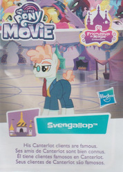 Size: 568x800 | Tagged: safe, svengallop, earth pony, pony, g4, my little pony: the movie, male, merchandise, stallion