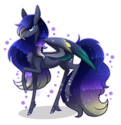 Size: 1937x2013 | Tagged: safe, artist:sugaryicecreammlp, oc, oc only, oc:dazzle stargazer, pegasus, pony, colored wings, female, mare, multicolored wings, simple background, solo, transparent background, wings