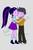 Size: 808x1211 | Tagged: safe, artist:fude-chan-art, micro chips, sci-twi, twilight sparkle, equestria girls, g4, my little pony equestria girls: better together, female, kissing, male, microlight, shipping, straight