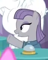 Size: 157x194 | Tagged: safe, screencap, bulk biceps, maud pie, earth pony, pony, a trivial pursuit, g4, cropped, smiling, solo focus, when she smiles