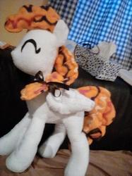 Size: 400x534 | Tagged: safe, artist:shrinking-coyote, surprise, pony, g1, g4, g1 to g4, generation leap, irl, photo, plushie, solo