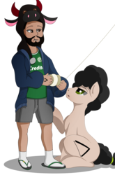 Size: 990x1500 | Tagged: safe, artist:phyll, oc, oc only, oc:phyll, earth pony, human, pony, candy, clothes, food, kite, kite flying, lollipop, sandals, sociedade esportiva palmeiras, socks
