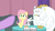 Size: 1366x764 | Tagged: safe, screencap, angel bunny, bulk biceps, fluttershy, twilight sparkle, alicorn, pony, a trivial pursuit, g4, bell, curtains, notepad, pointing, shocked, table, twilight sparkle (alicorn), twilight's hoof