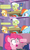 Size: 1366x2312 | Tagged: safe, edit, edited screencap, screencap, applejack, granny smith, pinkie pie, rainbow dash, twilight sparkle, alicorn, pony, a trivial pursuit, g4, book, bowtie, comic, dialogue, disbelief, disqualified, messy, messy mane, podium, pointing, screencap comic, shocked, speech bubble, twilight sparkle (alicorn)