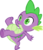 Size: 2898x3364 | Tagged: safe, artist:memnoch, spike, dragon, a matter of principals, g4, claws, high res, male, simple background, solo, transparent background, underfoot, vector, winged spike, wings
