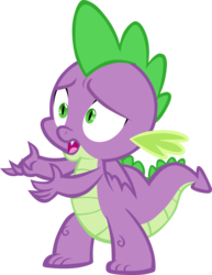 Size: 2918x3786 | Tagged: safe, artist:memnoch, spike, dragon, g4, high res, male, simple background, solo, transparent background, vector, winged spike, wings