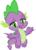 Size: 2482x3419 | Tagged: safe, artist:memnoch, spike, dragon, g4, sweet and smoky, high res, male, simple background, solo, transparent background, vector, winged spike, wings