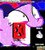 Size: 483x532 | Tagged: safe, artist:gourmethorse, rarity, twilight sparkle, human, unicorn, a trivial pursuit, g4, bandicam, big honkin' watermark in the middle of everything, caption, clothes, deep fried meme, faic, ifunny, insanity, meme, needs more jpeg, peter griffin, shirt, shitposting, species swap, text, this is epic, twitter link, unregistered hypercam, watermark
