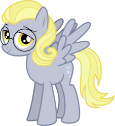 Size: 5609x6165 | Tagged: safe, artist:shootingstarsentry, idw, derpy hooves, pegasus, pony, g4, reflections, spoiler:comic, absurd resolution, alternate universe, bright eyes (mirror universe), female, glasses, idw showified, mare, mirror universe, smiling, solo