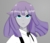 Size: 3500x3000 | Tagged: safe, artist:magentaguy, derpibooru exclusive, maud pie, human, g4, female, high res, humanized, looking at you, plastic love, simple background, solo