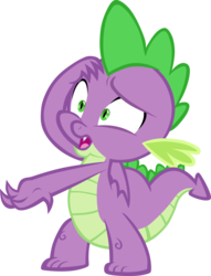 Size: 3939x5150 | Tagged: safe, artist:memnoch, spike, dragon, g4, the beginning of the end, male, simple background, solo, transparent background, vector, winged spike, wings