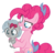 Size: 652x624 | Tagged: safe, artist:ipandacakes, pinkie pie, oc, oc:frosting, pony, unicorn, g4, baby, baby pony, base used, offspring, parent:pinkie pie, parent:pokey pierce, parents:pokeypie, simple background, story included, transparent background