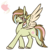 Size: 886x900 | Tagged: safe, artist:ak4neh, oc, oc only, oc:pastel cream, pegasus, pony, solo