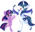 Size: 7696x6930 | Tagged: safe, artist:cyanlightning, shining armor, twilight sparkle, alicorn, pony, unicorn, g4, .svg available, absurd resolution, bipedal, brother and sister, brotherly love, clothes, cosplay, costume, cute, dressup, duo, ear fluff, equestria's best big brother, fake cutie mark, fake wings, female, filly, filly twilight sparkle, implied princess celestia, implied princess luna, male, open mouth, paper wings, pretending, rearing, shining adorable, sibling, sibling love, siblings, simple background, smiling, sparkle siblings, spread wings, stallion, standing, transparent background, twiabetes, twilight wants to be a princess, unicorn twilight, unshorn fetlocks, vector, wings, younger