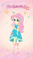 Size: 1024x1820 | Tagged: safe, fluttershy, equestria girls, g4, official, cute, shyabetes